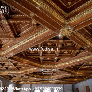 Wooden Classic Ceiling Design Simple Ceiling Design For Shop No-10285