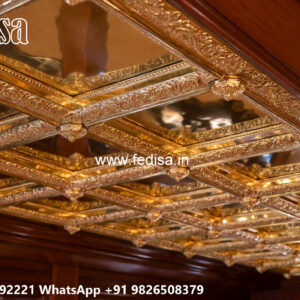 Wooden Classic Ceiling Design Hall Pop Design 2026 No-10306