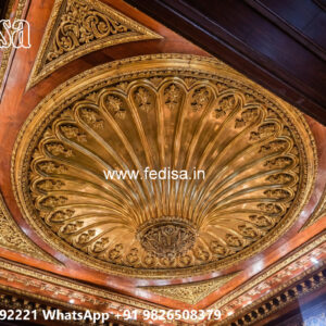 Wooden Classic Ceiling Design Minus Plus Pop Ka Design No-10308