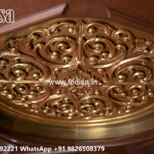 Wooden Classic Ceiling Design Plus Minus Ke Design No-10322