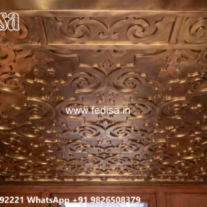 Wooden Classic Ceiling Design Pop New Design 2026 No-10329