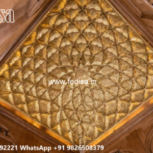 Wooden Classic Ceiling Design Pop Sheet Design No-10339