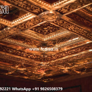 Wooden Classic Ceiling Design Light Pop Design No-10341