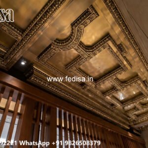 Wooden Classic Ceiling Design Room Forsling Design No-10355