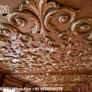 Wooden Classic Ceiling Design Pop Fall Ceiling Design Latest No-10356