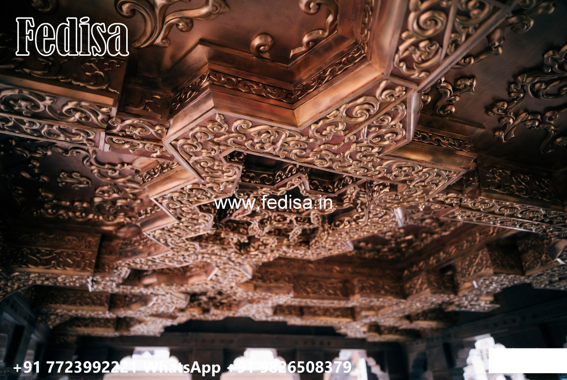 Wooden Classic Ceiling Design Pop Design For Room Simple No-10408