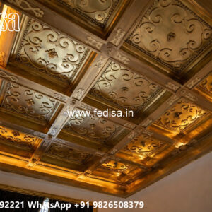 Wooden Classic Ceiling Design Pop Ceiling Design Catalog 2026 No-10412
