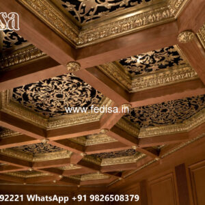 Wooden Classic Ceiling Design Force Ceiling Design No-10424