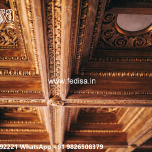 Wooden Classic Ceiling Design Pop Ke Latest Design No-10438
