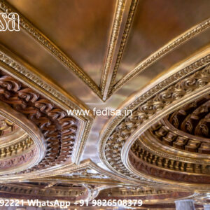 Wooden Classic Ceiling Design Pop Latest Design Plus Minus No-10458
