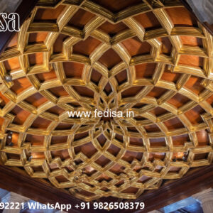 Wooden Classic Ceiling Design Best Pop Design Plus Minus No-10515