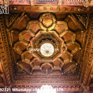 Wooden Classic Ceiling Design Bathroom Pop Ceiling Design No-10517