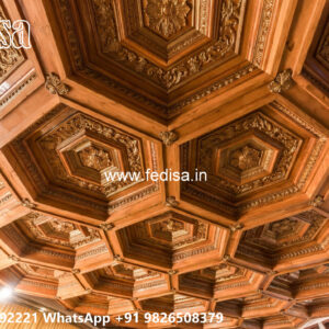 Wooden Classic Ceiling Design Pop Room Ceiling Design No-10531