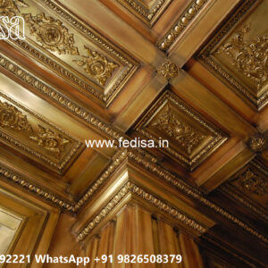 Wooden Classic Ceiling Design Simple Roof Ceiling Design No-10653