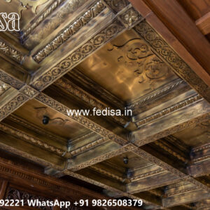 Wooden Classic Ceiling Design Ceiling Design In Cement No-10663