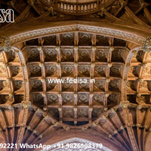 Wooden Classic Ceiling Design Room Pop Design Plus Minus No-10677