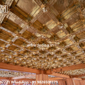Wooden Classic Ceiling Design False Ceiling Ke Design No-10688