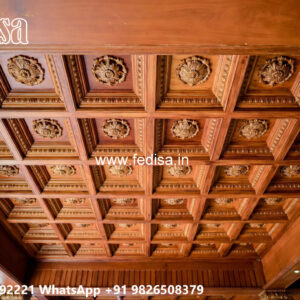 Wooden Classic Ceiling Design 3d Pop Ceiling Design No-10718