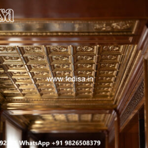 Wooden Classic Ceiling Design Down Ceiling Ke Design No-10719
