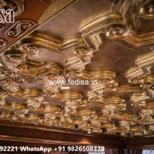 Wooden Classic Ceiling Design Small Kitchen False Ceiling Design 2026 No-10741
