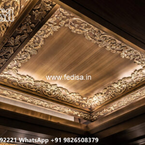 Wooden Classic Ceiling Design House Ceiling Design In Hall No-10745