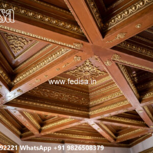 Wooden Classic Ceiling Design Pop Ki Latest Design No-10752