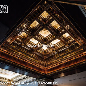 Wooden Classic Ceiling Design Minus Design No-10780