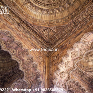 Wooden Classic Ceiling Design Hall Ceiling Design Pop No-10794
