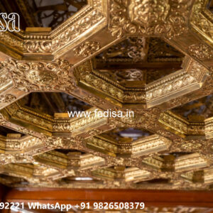 Wooden Classic Ceiling Design Modern Living Room Ceiling Design No-10804