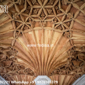 Wooden Classic Ceiling Design New Model False Ceiling No-10836