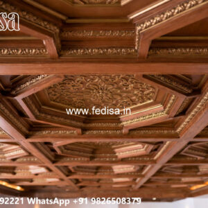 Wooden Classic Ceiling Design Best Pop Design For Bedroom 2026 No-10837