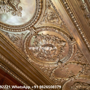Wooden Classic Ceiling Design Pop Readymade Design No-10860
