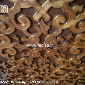 Wooden Classic Ceiling Design For Ceiling Design Latest No-10874