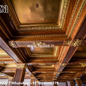 Wooden Classic Ceiling Design Simple Ceiling Design For Hall 2026 No-10877