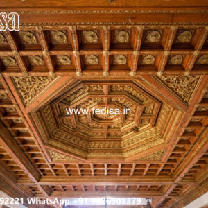 Wooden Classic Ceiling Design Murga Jali False Ceiling Price No-10885