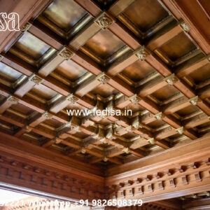 Wooden Classic Ceiling Design Pop Ka Design Simple No-10890