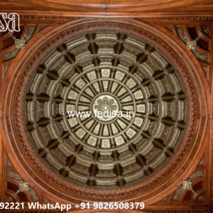 Wooden Classic Ceiling Design False Ceiling For Pooja Room No-10891