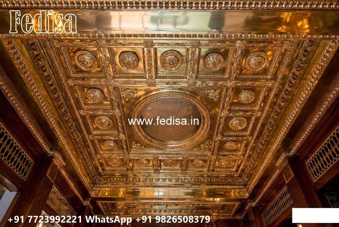 Wooden Classic Ceiling Design Pop Design Room New 2026 No-10922