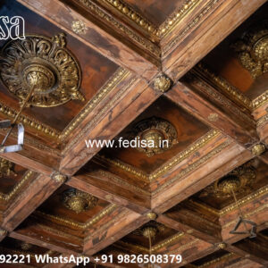 Wooden Classic Ceiling Design Latest Fall Ceiling Design For Hall No-11024
