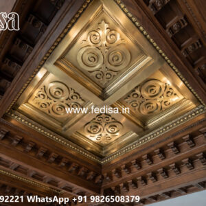 Wooden Classic Ceiling Design Latest Ceiling Design For Hall 2026 No-11067