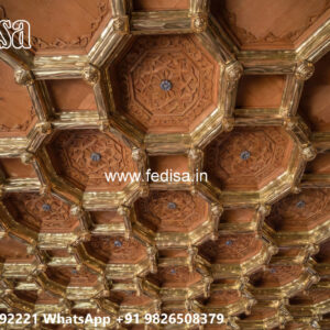 Wooden Classic Ceiling Design Pop Design For Living Room 2026 Plus Minus No-11102