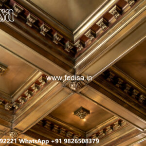 Wooden Classic Ceiling Design Modular Ceiling Design No-11119