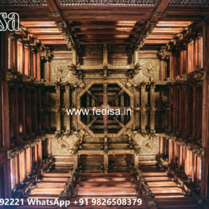 Wooden Classic Ceiling Design False Ceiling Design With Price No-11121