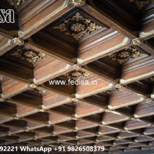 Wooden Classic Ceiling Design Ceiling For Hall Design No-11136