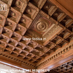 Wooden Classic Ceiling Design Molding Design Pop No-11138