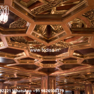 Wooden Classic Ceiling Design Readymade False Ceiling Design No-11140