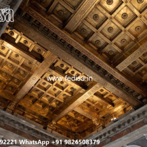 Wooden Classic Ceiling Design Simple Pop Design For Kitchen No-11147