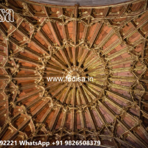 Wooden Classic Ceiling Design Plaster Of Paris False Ceiling Design No-11166