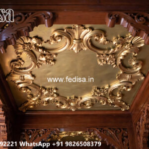 Wooden Classic Ceiling Design Pop For Ceiling New Design No-11169