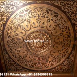Wooden Classic Ceiling Design Pop S Design No-11189
